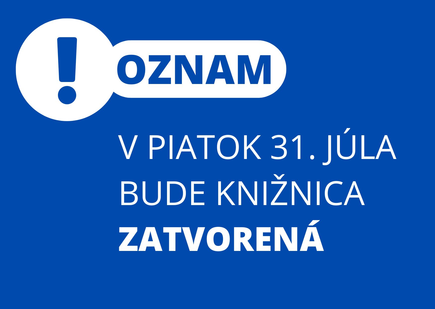 Upozornenie